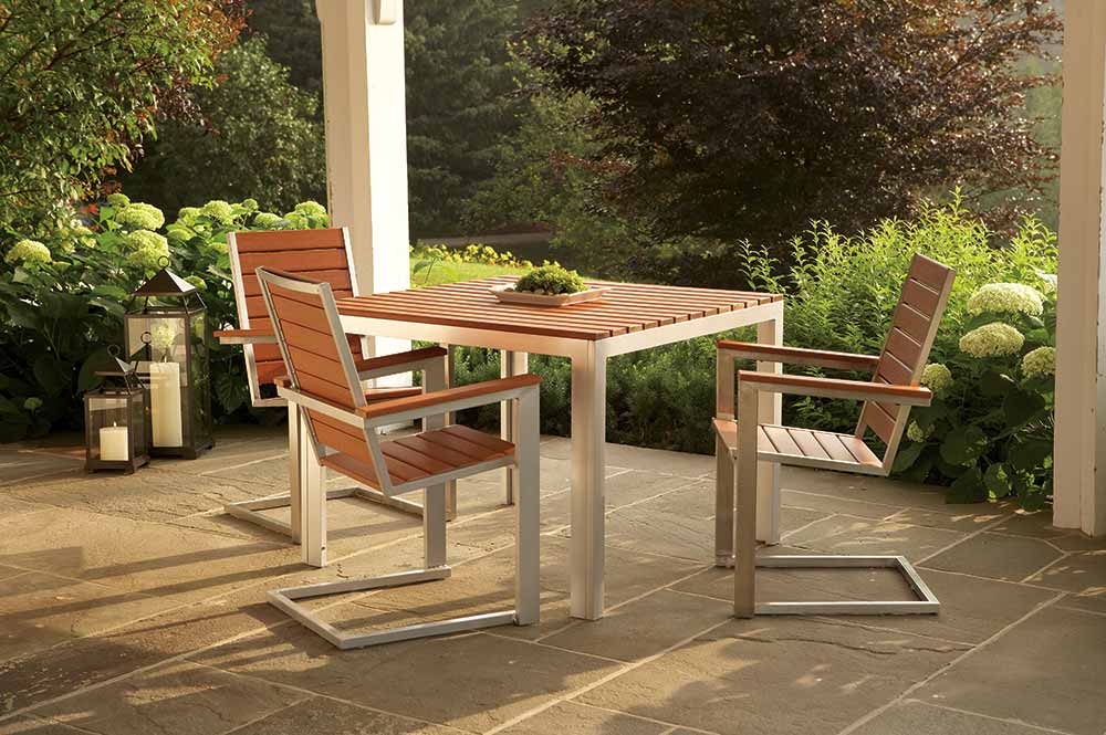 Patio furniture photography for marketing elements